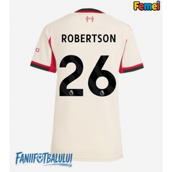 Liverpool Andrew Robertson #26 Tricou Fotbal Replică 2025-26 Femei Deplasare